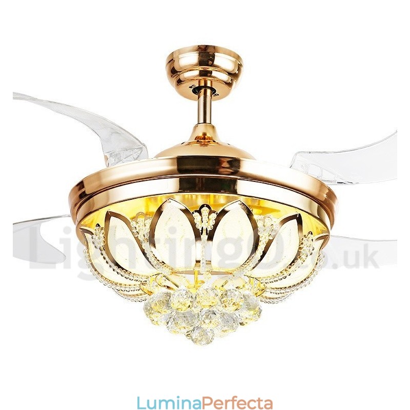 Ventilator de tavan modern și contemporan în stil european de 42 inchi