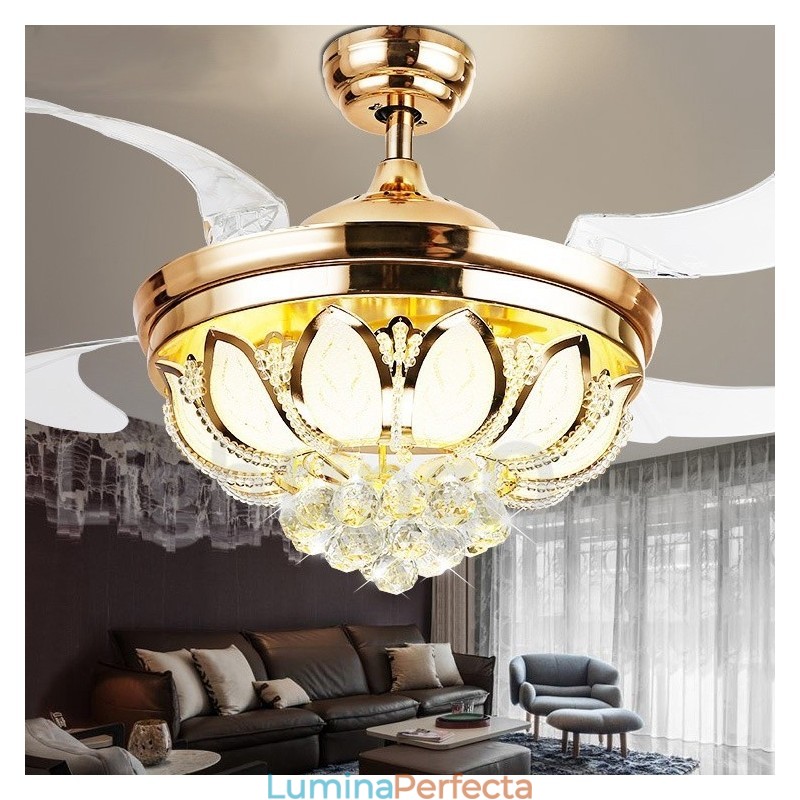 Ventilator de tavan modern și contemporan în stil european de 42 inchi
