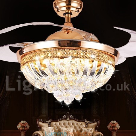 Ventilator de tavan modern și contemporan în stil european de 42 inchi