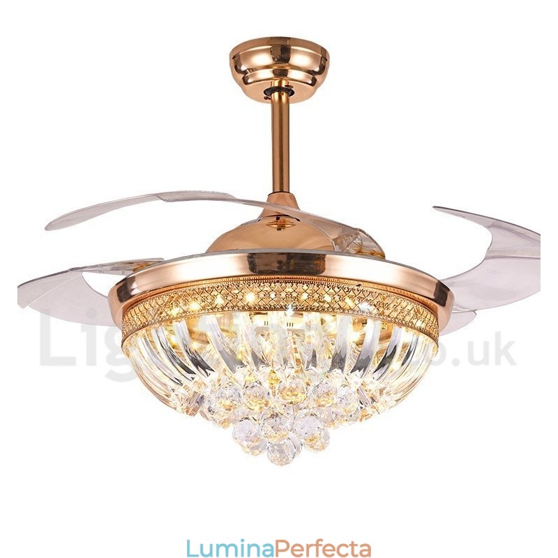 Ventilator de tavan modern și contemporan în stil european de 42 inchi