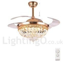 Ventilator de tavan modern și contemporan în stil european de 42 inchi