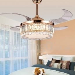 Ventilator de tavan modern și contemporan în stil european de 42 inchi