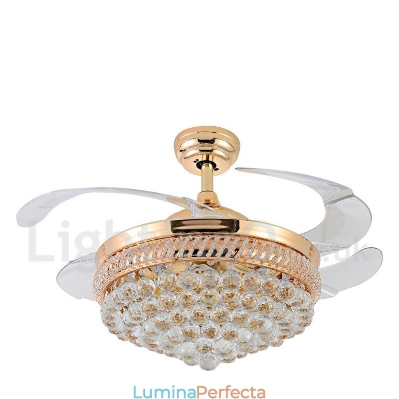 Ventilator de tavan modern și contemporan în stil european de 42 inchi