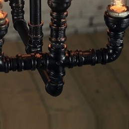 Candelabru Mini Stil Rustic Lodge Retro Metal