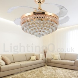 Ventilator de tavan modern și contemporan în stil european de 42 inchi