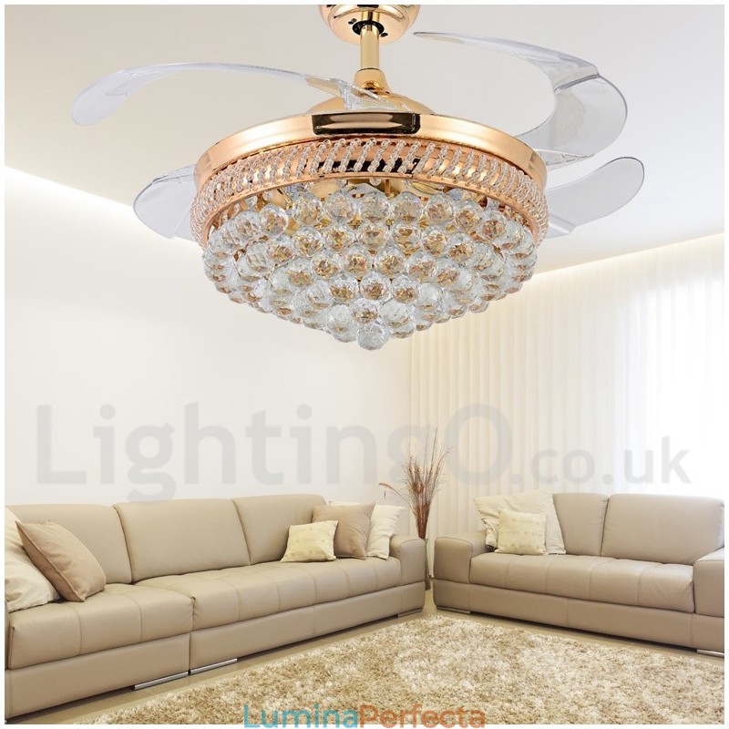 Ventilator de tavan modern și contemporan în stil european de 42 inchi