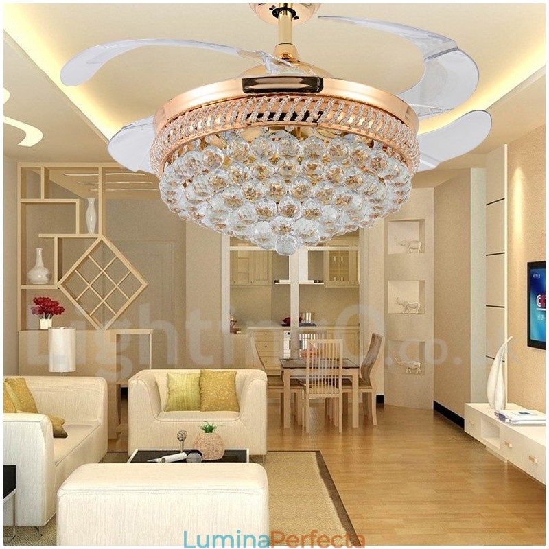 Ventilator de tavan modern și contemporan în stil european de 42 inchi