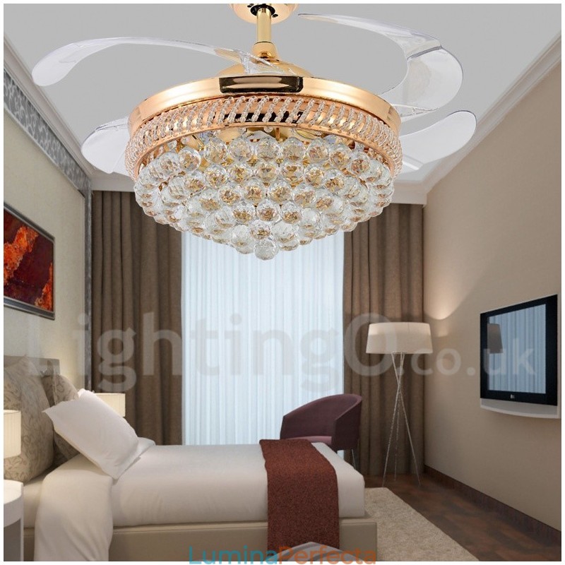 Ventilator de tavan modern și contemporan în stil european de 42 inchi