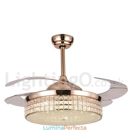 Ventilator de tavan modern și contemporan în stil european de 42 inchi Ventilator de tavan modern și contemporan în stil european de 42 inchi