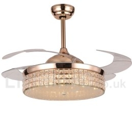 Ventilator de tavan modern și contemporan în stil european de 42 inchi