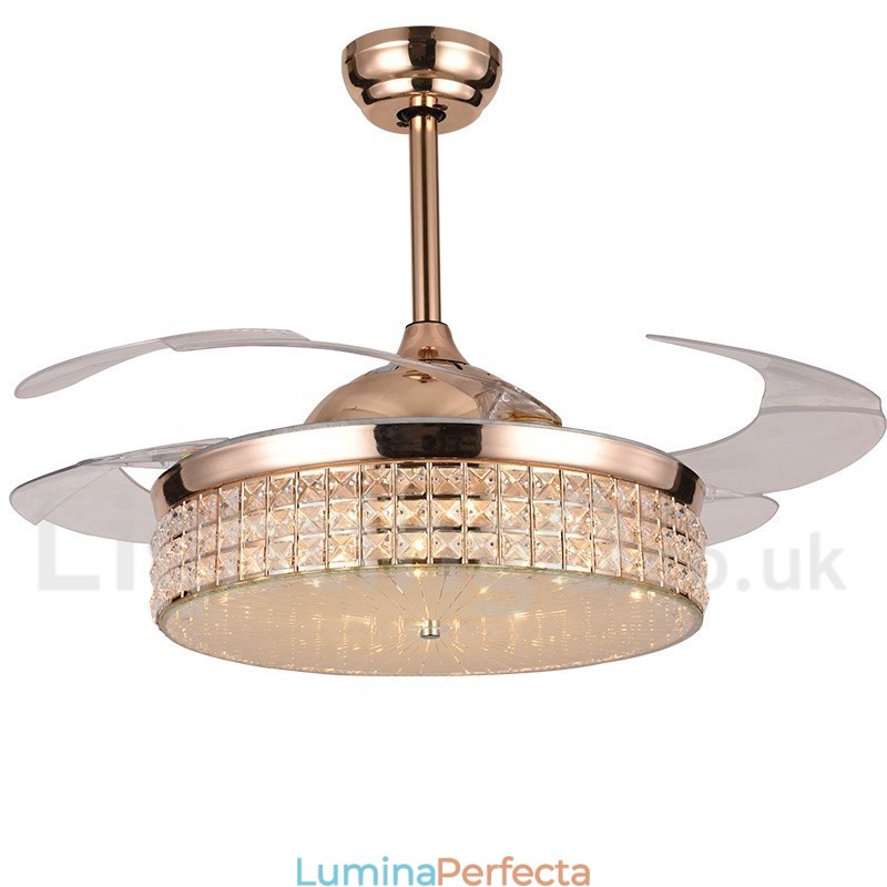 Ventilator de tavan modern și contemporan în stil european de 42 inchi