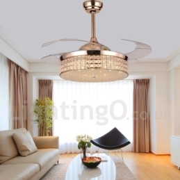 Ventilator de tavan modern și contemporan în stil european de 42 inchi