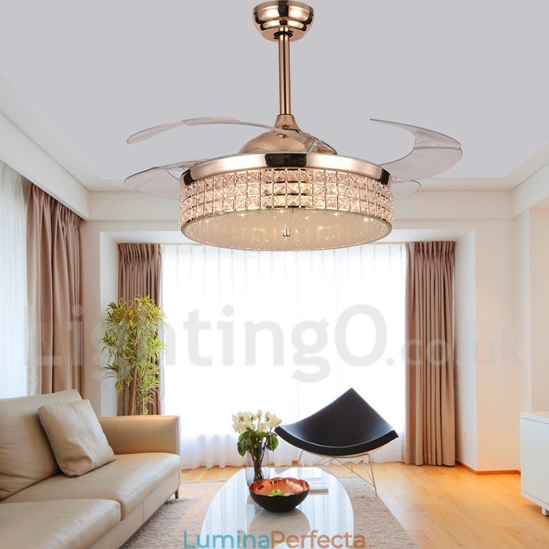 Ventilator de tavan modern și contemporan în stil european de 42 inchi