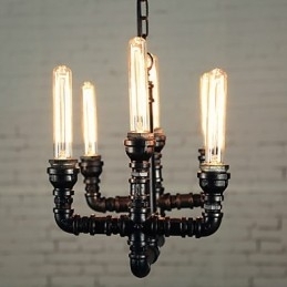 Candelabru Mini Stil Rustic Lodge Retro Metal