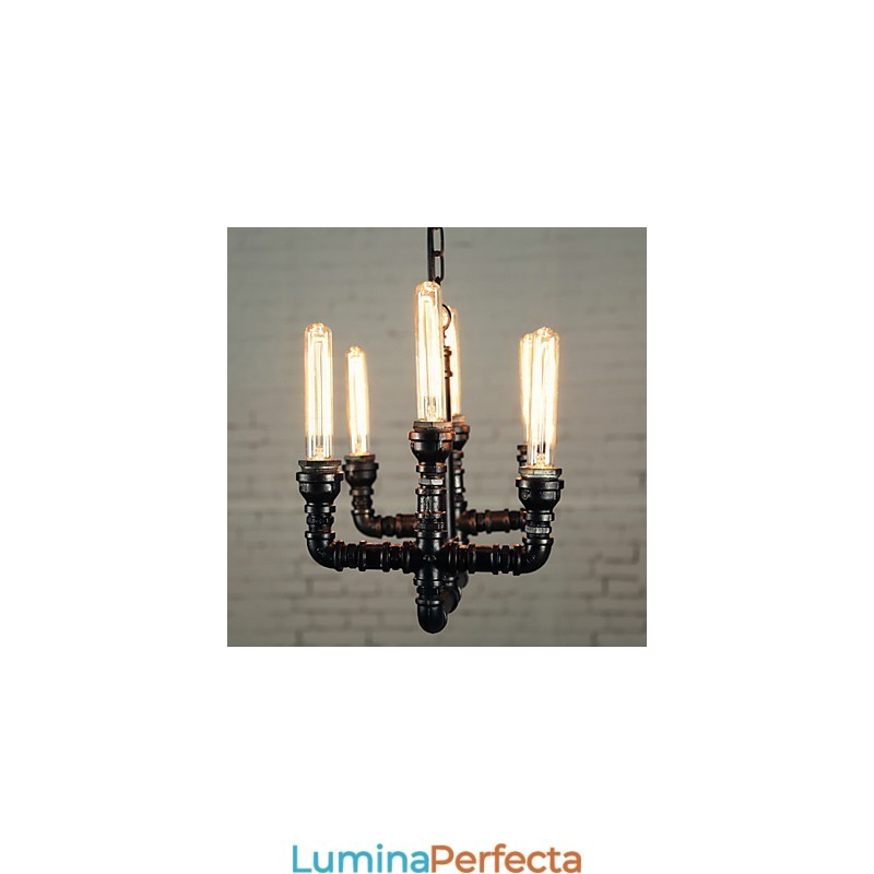 Candelabru Mini Stil Rustic Lodge Retro Metal