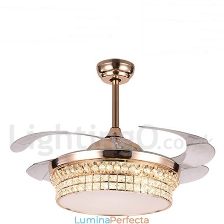 Ventilator de tavan modern și contemporan în stil european de 42 inchi Ventilator de tavan modern și contemporan în stil european de 42 inchi