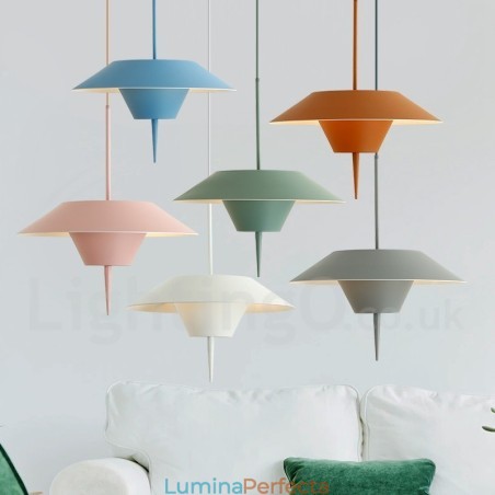 Lampă suspendată modernă și contemporană din oțel Lampă suspendată modernă și contemporană din oțel