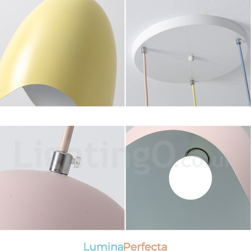 Lampă suspendată pentru expoziție de iluminat modern și contemporan din oțel