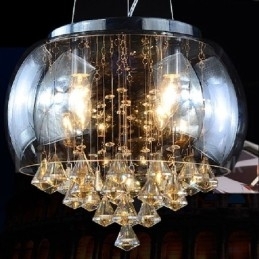 Lampă suspendată pentru magazin de iluminat din cristal modern și contemporan
