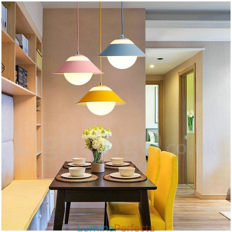 Lampă suspendată modernă și contemporană din oțel
