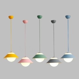 Lampă suspendată modernă și contemporană din oțel