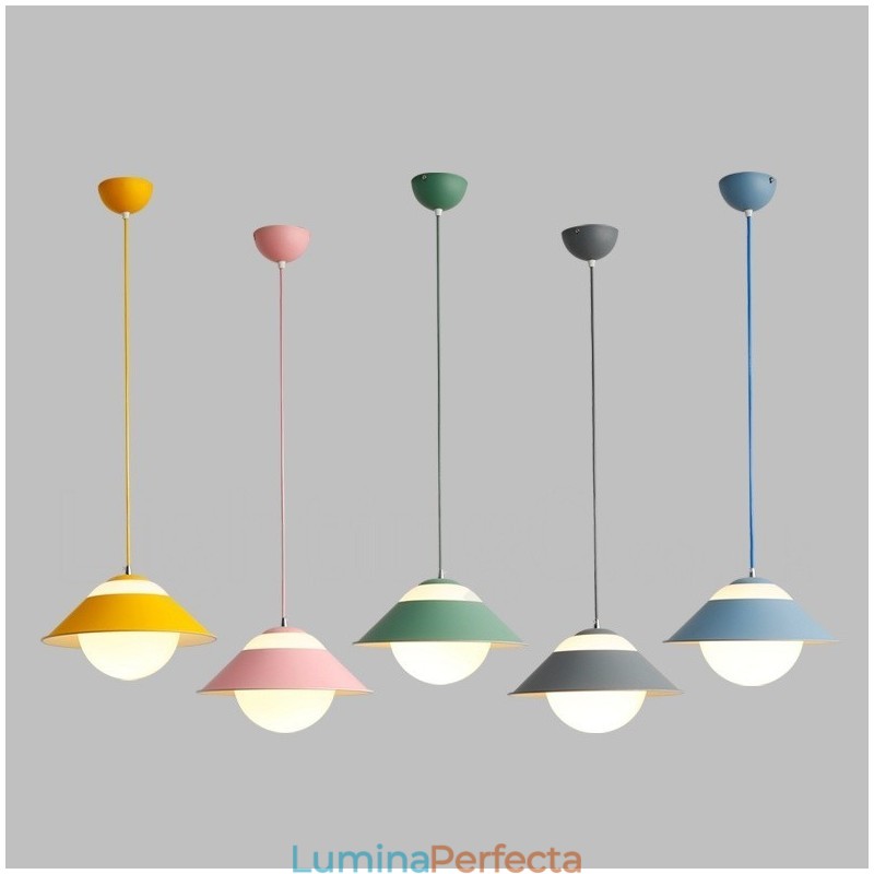 Lampă suspendată modernă și contemporană din oțel