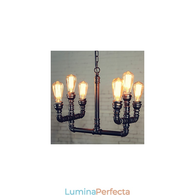 Candelabru Mini Stil Rustic Lodge Retro Metal