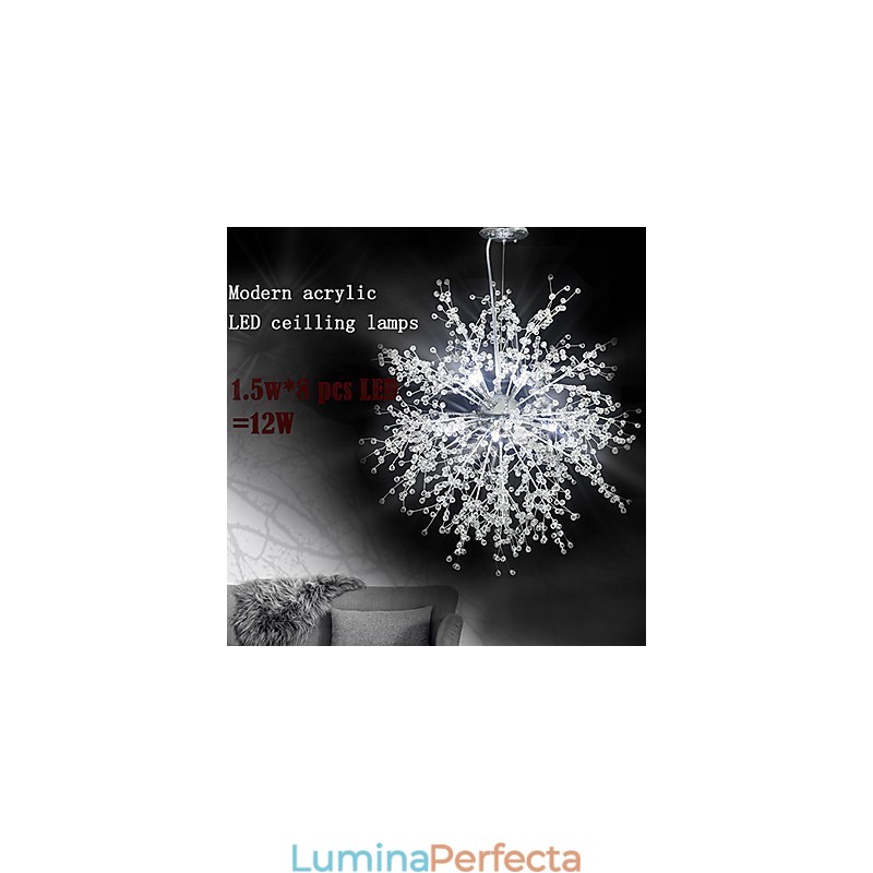 Candelabru pandantiv imitat Glob de cristal