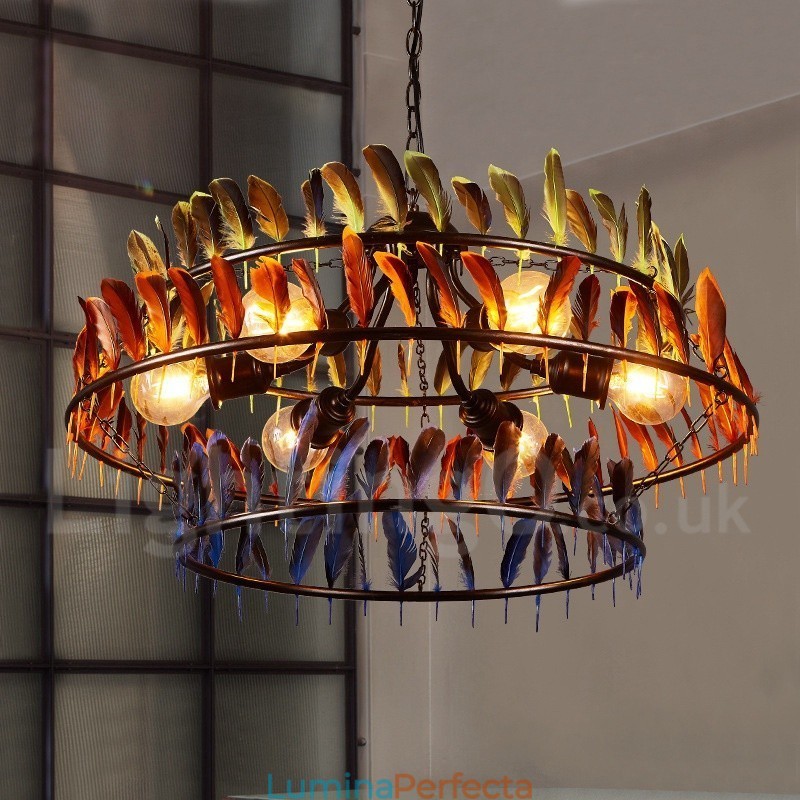 Magazin de iluminat retro Candelabru cu pandantiv
