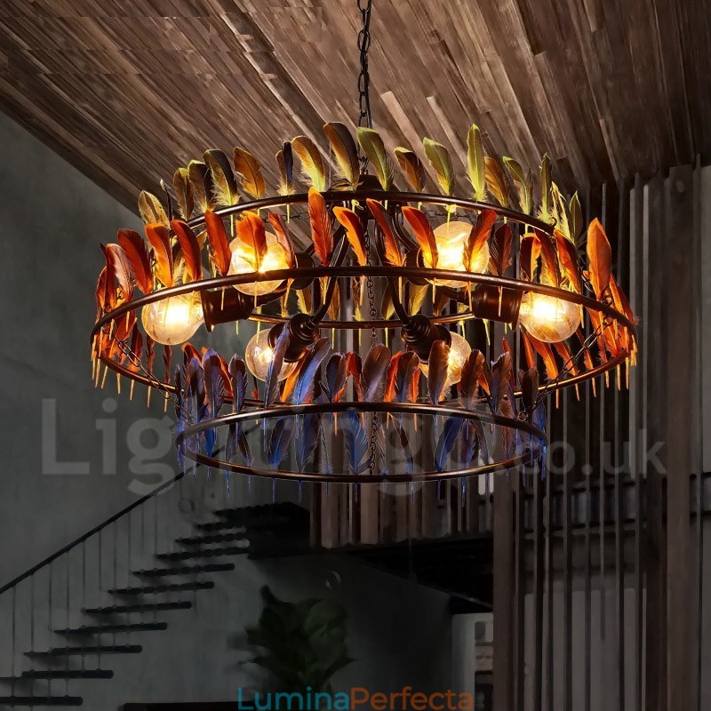 Magazin de iluminat retro Candelabru cu pandantiv