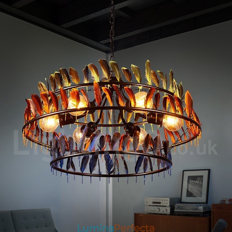 Magazin de iluminat retro Candelabru cu pandantiv