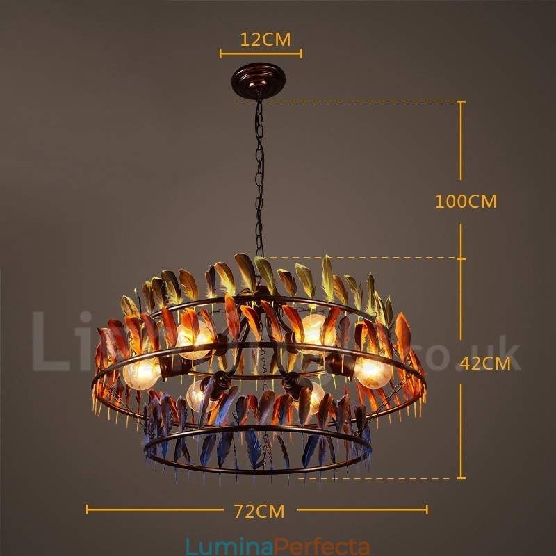 Magazin de iluminat retro Candelabru cu pandantiv