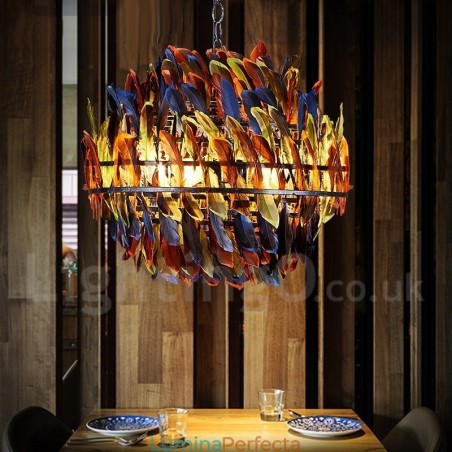 Magazin de iluminat retro din oțel Candelabru cu suspendare Magazin de iluminat retro din oțel Candelabru cu suspendare