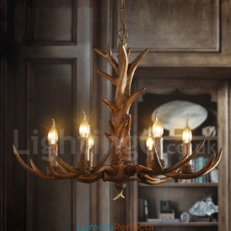 Magazin de iluminat din rășină în stil industrial Candelabru cu suspendare Magazin de iluminat din rășină în stil industrial Candelabru cu suspendare