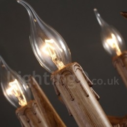 Magazin de iluminat din rășină în stil industrial Candelabru cu suspendare