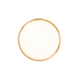 Plafoniera rotundă ultra subțire din lemn Plafoniera din lemn masiv din acril Nordic Lights