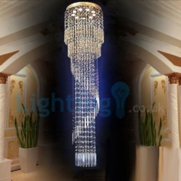 Candelabru modern și contemporan Corp de fixare suspendat cu picătură de ploaie din cristal