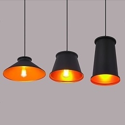 Candelabru Mini Stil Modern Contemporan Metal Pendant Lampă cu 3 lumini