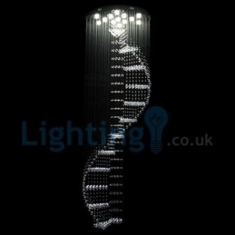 Candelabru modern și contemporan Corp de fixare suspendat cu picătură de ploaie din cristal