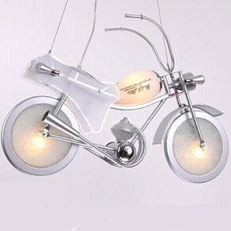 Lampă pentru motociclete Iluminat în desene animate Lampă pentru băiat Lămpi pentru copii