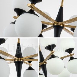 Nordic 12 Becuri Lumini Candelabru Lampă Magic Bean Lampe Creative