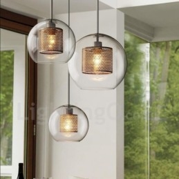 Decorație modernă, minimalistă, în stil nordic, bilă de sticlă pentru cafenea