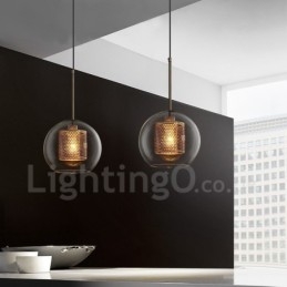 Decorație modernă, minimalistă, în stil nordic, bilă de sticlă pentru cafenea