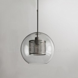 Decorație modernă, minimalistă, în stil nordic, bilă de sticlă pentru cafenea
