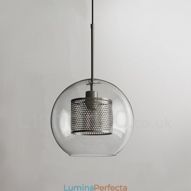 Decorație modernă, minimalistă, în stil nordic, bilă de sticlă pentru cafenea