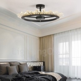 Plafoniere moderne și contemporane din cristal