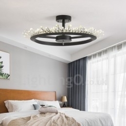 Plafoniere moderne și contemporane din cristal