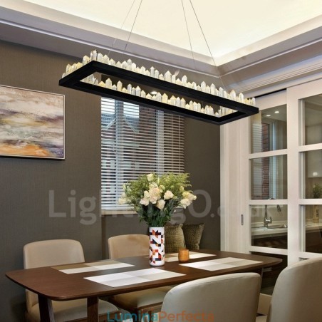 Cel mai nou design, dreptunghiular, cristal pendant Cel mai nou design, dreptunghiular, cristal pendant