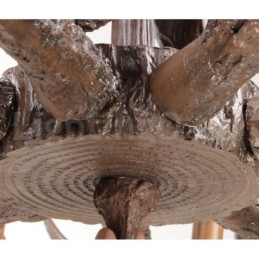 Candelabru cu 9 lumini rustice artistice retro Antler