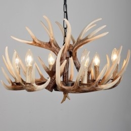 Candelabru cu 6 lumini, rustic, artistic, retro, vintage